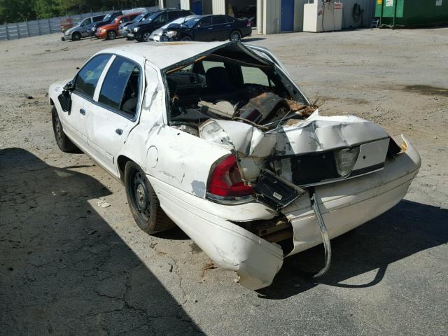 2FAFP71W37X116313 - 2007 FORD CROWN VICT WHITE photo 3