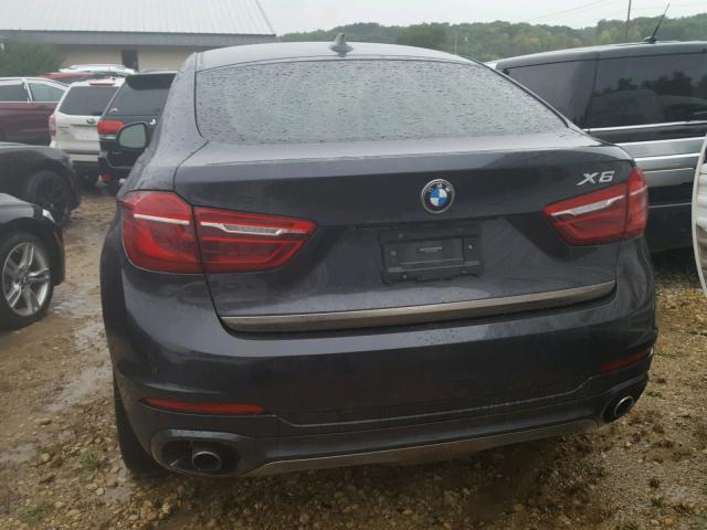 5UXKU2C50F0N76016 - 2015 BMW X6 XDRIVE3 GRAY photo 3