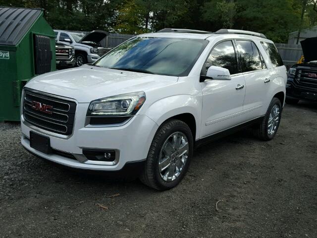 1GKKRSKD6HJ218819 - 2017 GMC ACADIA LIM WHITE photo 2