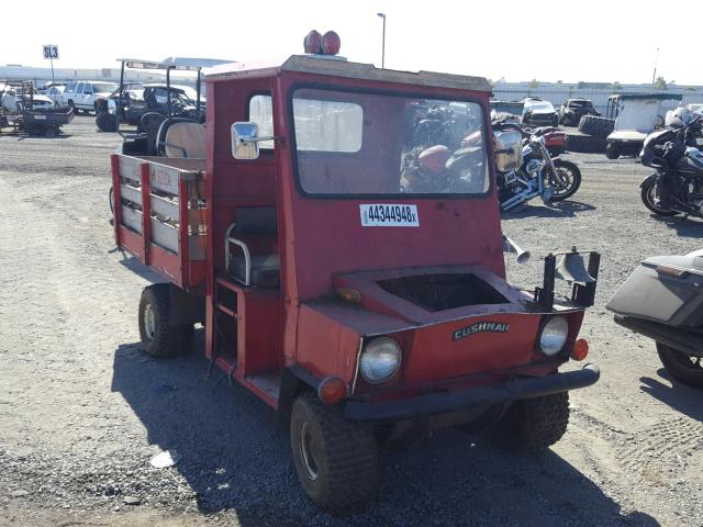 8984407110 - 1968 CUSH GOLF CART RED photo 1