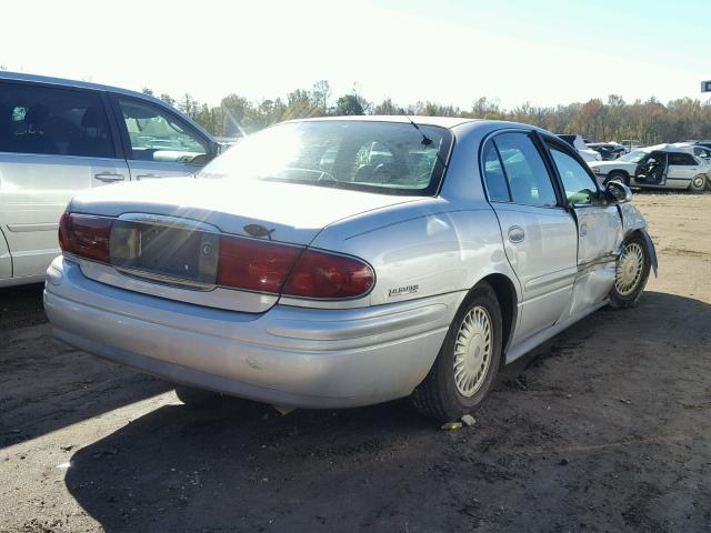 1G4HR54K61U181628 - 2001 BUICK LESABRE LI SILVER photo 4