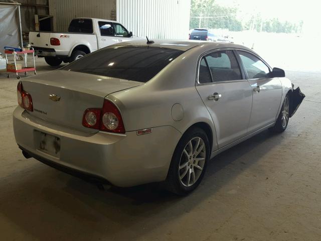 1G1ZE5E7XAF207370 - 2010 CHEVROLET MALIBU LTZ 银色 照片 4