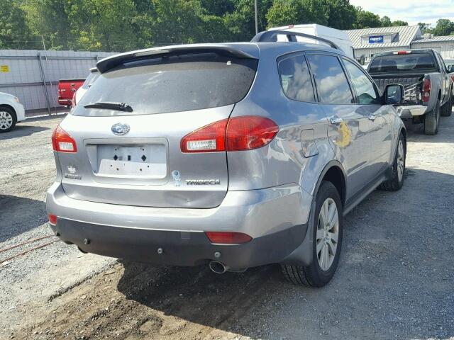 4S4WX97D194402081 - 2009 SUBARU TRIBECA LI SILVER photo 4