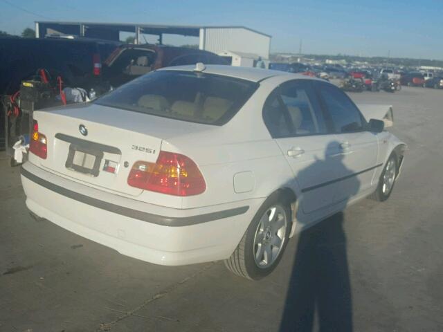 WBAEV33474KR35885 - 2004 BMW 325 I WHITE photo 4