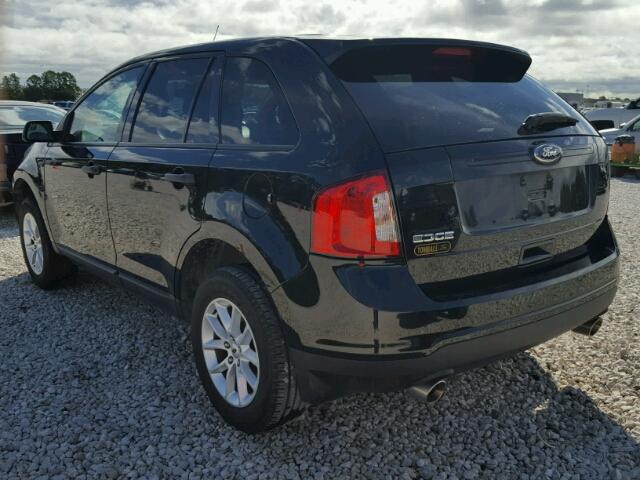 2FMDK3GC9EBA65346 - 2014 FORD EDGE Чорний фото 3