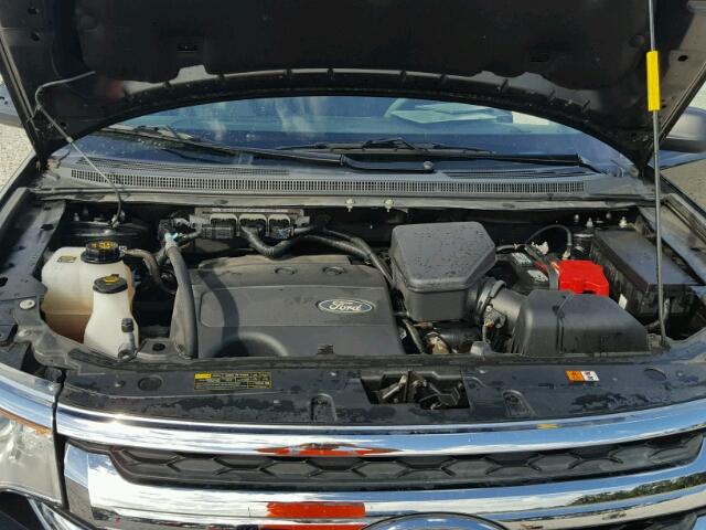 2FMDK3GC9EBA65346 - 2014 FORD EDGE Чорний фото 7
