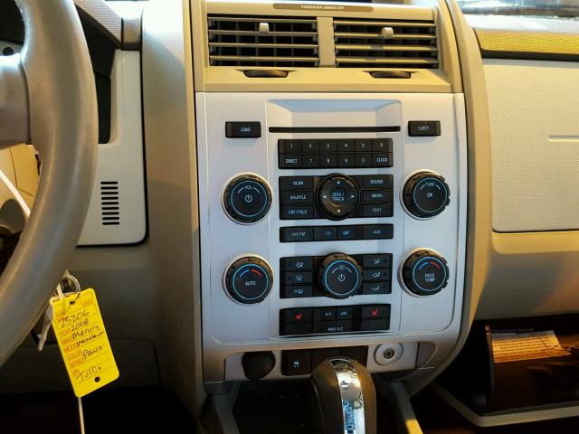 4M2CU971X8KJ15249 - 2008 MERCURY MARINER PR BLUE photo 9