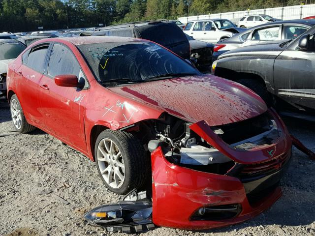 1C3CDFBA4DD209898 - 2013 DODGE DART SXT RED photo 1