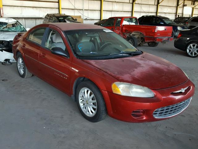 1C3EL46X31N518007 - 2001 CHRYSLER SEBRING LX RED photo 1