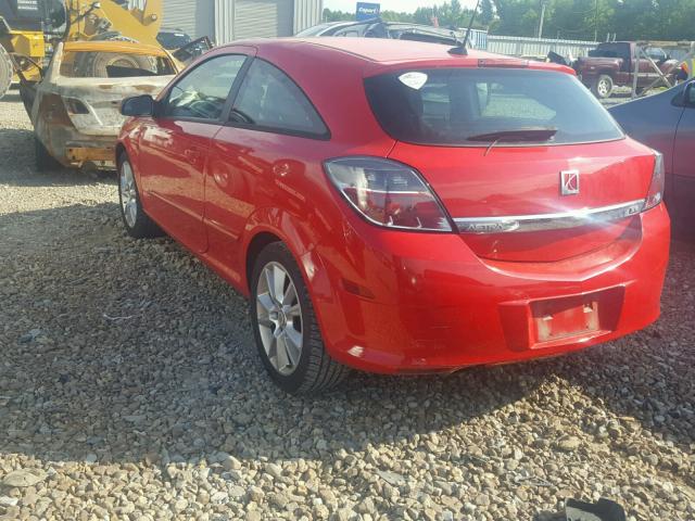 W08AT271685056182 - 2008 SATURN ASTRA XR RED photo 3