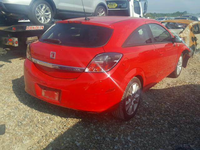 W08AT271685056182 - 2008 SATURN ASTRA XR RED photo 4