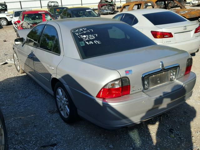 1LNHM87A04Y603280 - 2004 LINCOLN LS SILVER photo 3