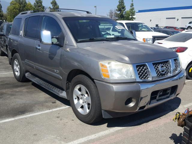 5N1AA08A06N716810 - 2006 NISSAN ARMADA SE GOLD photo 1