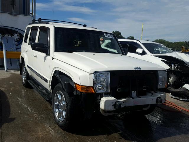 1J8HG58P57C587228 - 2007 JEEP COMMANDER WHITE photo 1