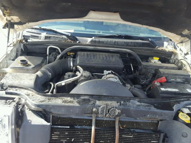 1J8HG58P57C587228 - 2007 JEEP COMMANDER WHITE photo 7