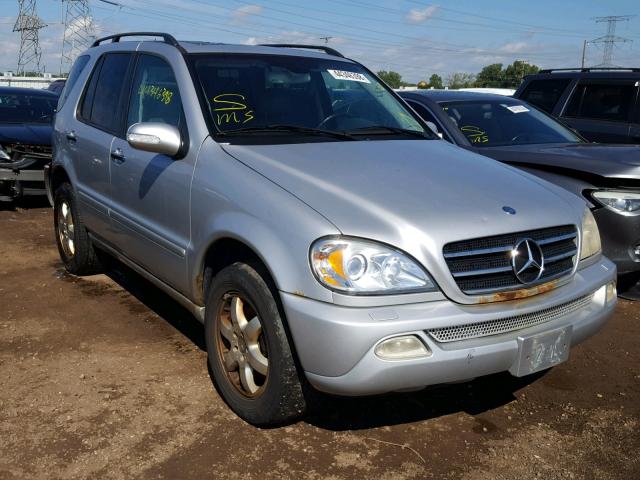 4JGAB75E62A303286 - 2002 MERCEDES-BENZ ML 500 SILVER photo 1