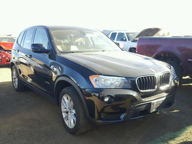 5UXWX9C55DL874171 - 2013 BMW X3 XDRIVE2 Черный фото 1