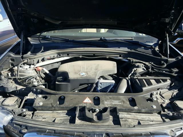 5UXWX9C55DL874171 - 2013 BMW X3 XDRIVE2 Черный фото 7