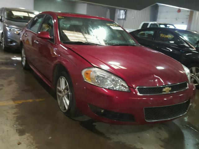 2G1WC5E3XD1229161 - 2013 CHEVROLET IMPALA LTZ RED photo 1