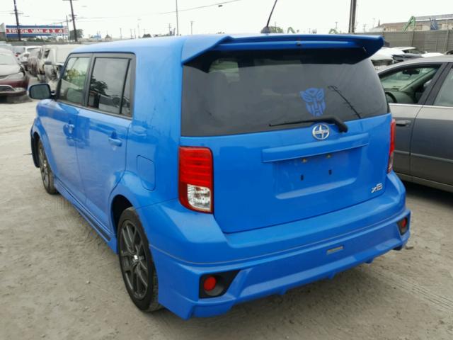 JTLZE4FE5B1135317 - 2011 TOYOTA SCION XB Көк фото 3