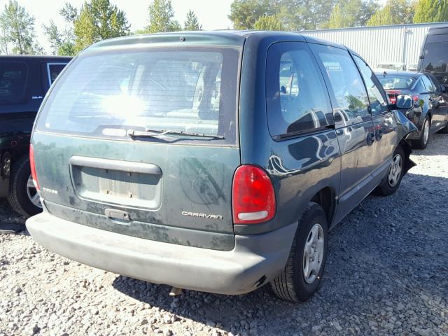 2B4FP2539WR514767 - 1998 DODGE CARAVAN GREEN photo 4