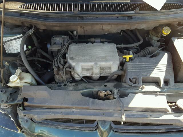 2B4FP2539WR514767 - 1998 DODGE CARAVAN GREEN photo 7