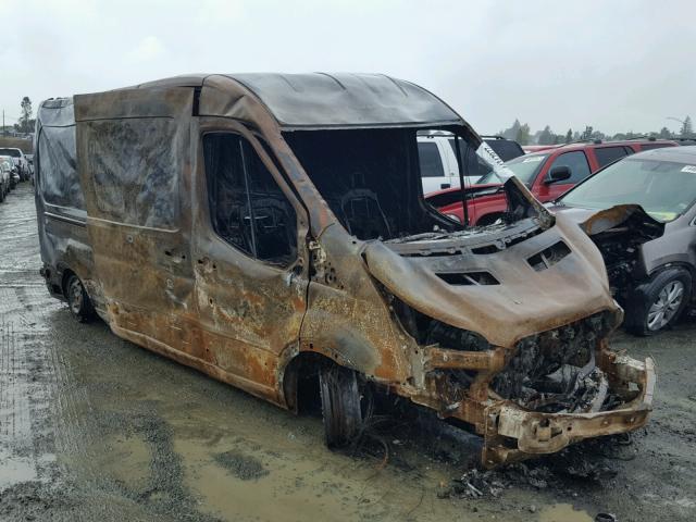 1FTNR2CG7FKB04742 - 2015 FORD TRANSIT T- BURN photo 1