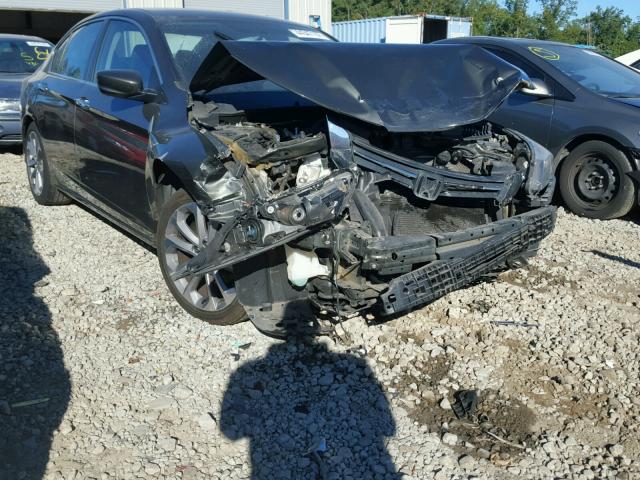 1HGCR2F56DA010082 - 2013 HONDA ACCORD SPO GRAY photo 1