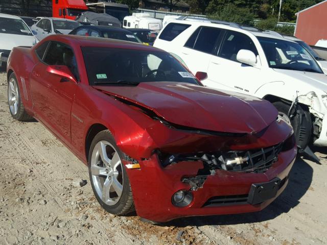 2G1FC1E31C9177542 - 2012 CHEVROLET CAMARO LT RED photo 1