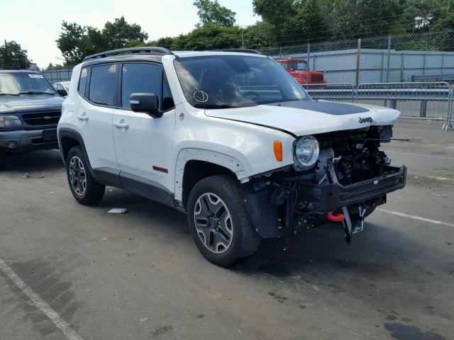 ZACCJBCB9HPE55065 - 2017 JEEP RENEGADE T WHITE photo 1