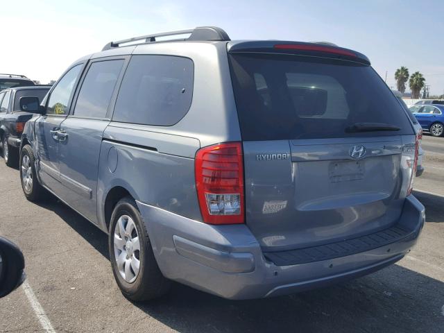 KNDMC233686053157 - 2008 HYUNDAI ENTOURAGE BLUE photo 3