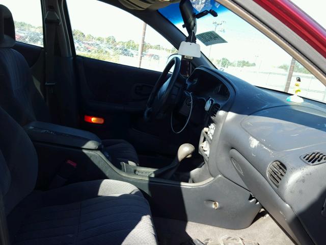 1G2WP52K9YF225757 - 2000 PONTIAC GRAND PRIX MAROON photo 5