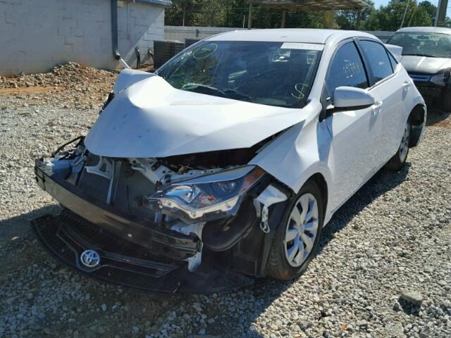 2T1BURHE8FC453153 - 2015 TOYOTA COROLLA WHITE photo 2