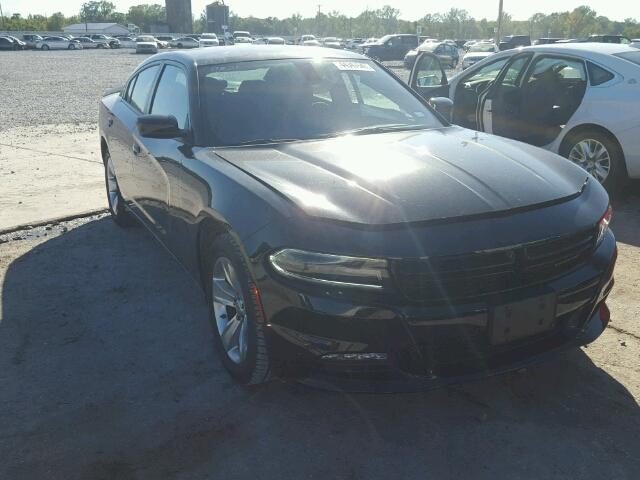 2C3CDXHG0GH115154 - 2016 DODGE CHARGER SX BLACK photo 1