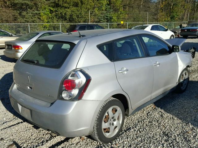 5Y2SP67859Z464039 - 2009 PONTIAC VIBE SILVER photo 4