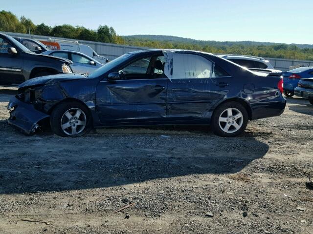 4T1BF32K13U051748 - 2003 TOYOTA CAMRY LE BLUE photo 10