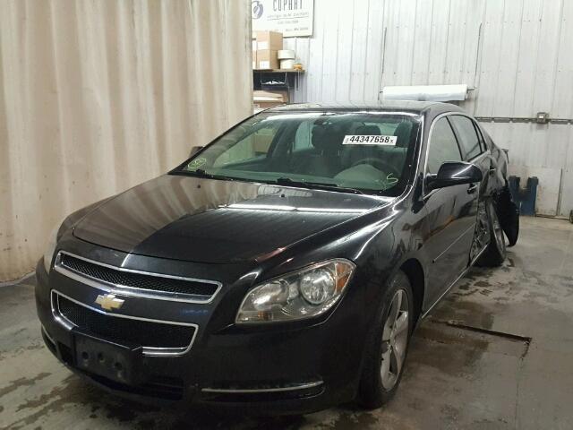 1G1ZC5EUXBF289968 - 2011 CHEVROLET MALIBU 1LT შავი ფოტო 2