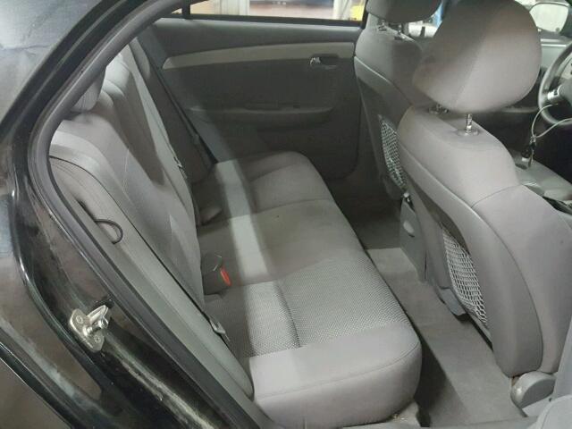 1G1ZC5EUXBF289968 - 2011 CHEVROLET MALIBU 1LT შავი ფოტო 6