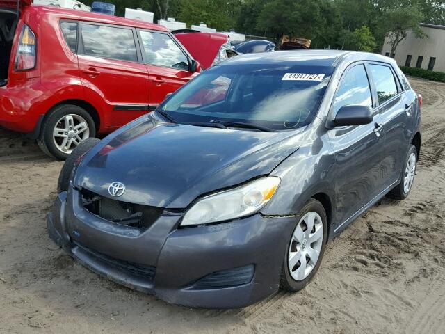 2T1KU40E69C039792 - 2009 TOYOTA COROLLA MA GRAY photo 2