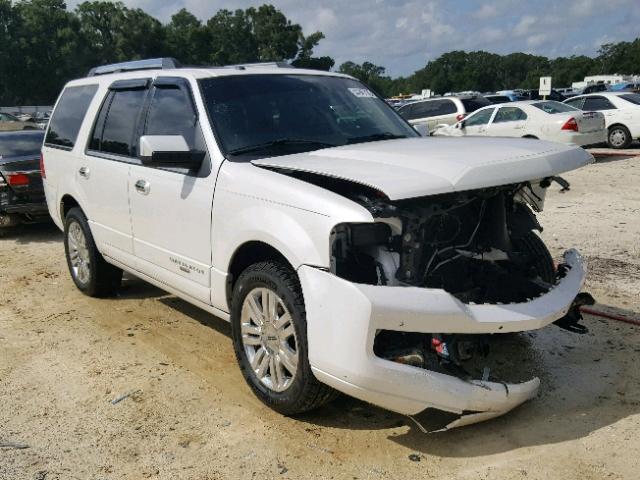 5LMJJ2H55BEJ03569 - 2011 LINCOLN NAVIGATOR 白色 照片 1