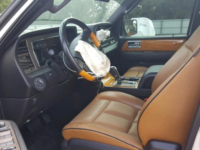 5LMJJ2H55BEJ03569 - 2011 LINCOLN NAVIGATOR 白色 照片 5