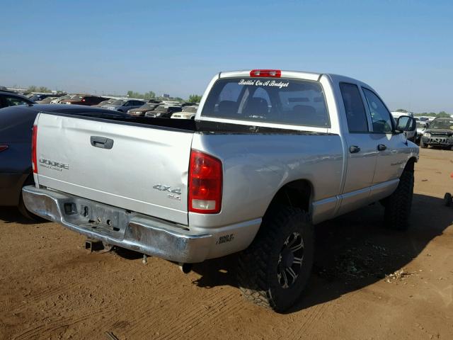 3D7KU28C74G149505 - 2004 DODGE RAM 2500 S ვერცხლისფერი ფოტო 4