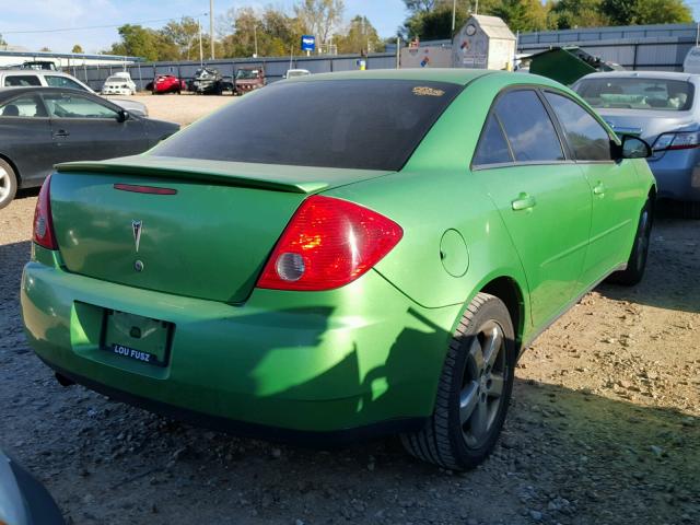 1G2ZH57N784103598 - 2008 PONTIAC G6 GREEN photo 4