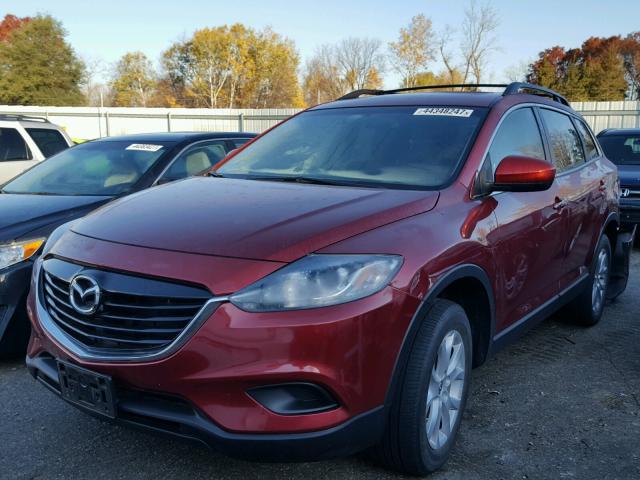 JM3TB3CV0D0417776 - 2013 MAZDA CX-9 MAROON photo 2