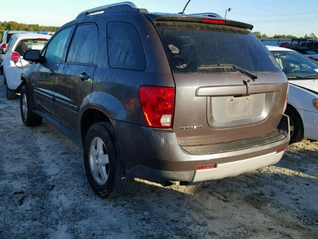 2CKDL63F676037950 - 2007 PONTIAC TORRENT BROWN photo 3