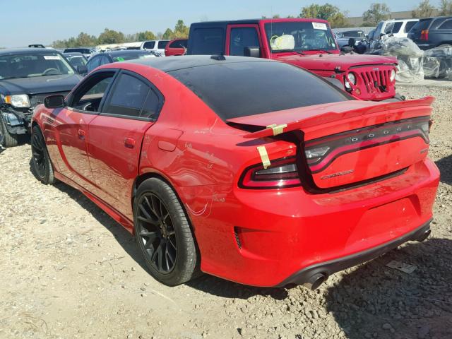 2C3CDXL94GH338886 - 2016 DODGE CHARGER SR ORANGE photo 3