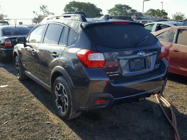 JF2GPANC6H8249999 - 2017 SUBARU CROSSTREK GRAY photo 3