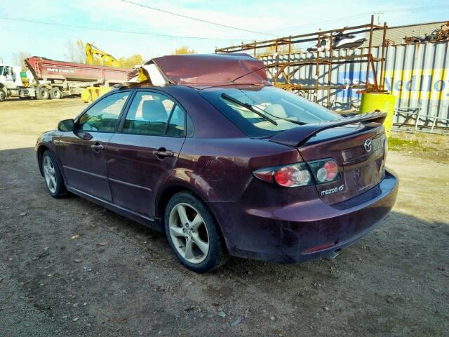 1YVFP84C965M33346 - 2006 MAZDA 6 I PURPLE photo 3