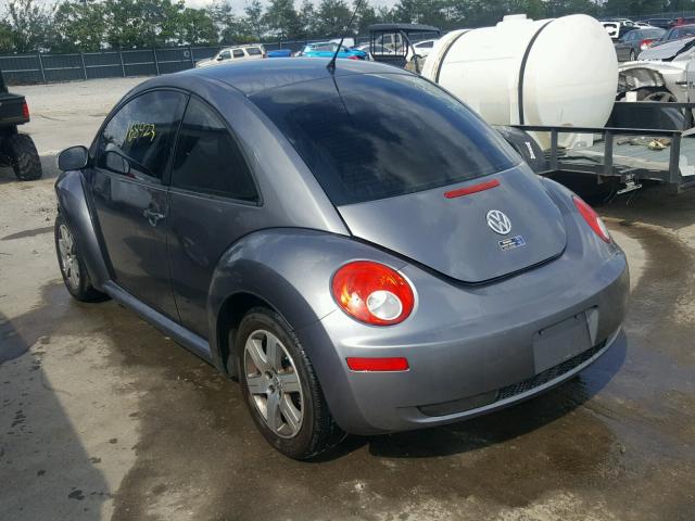 3VWPW31C76M418243 - 2006 VOLKSWAGEN NEW BEETLE GRAY photo 3