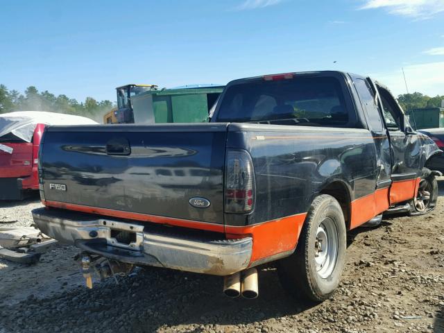 1FTRX17W93NB34743 - 2003 FORD F150 BLACK photo 4